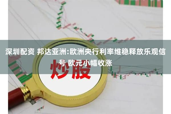 深圳配资 邦达亚洲:欧洲央行利率维稳释放乐观信号 欧元小幅收涨